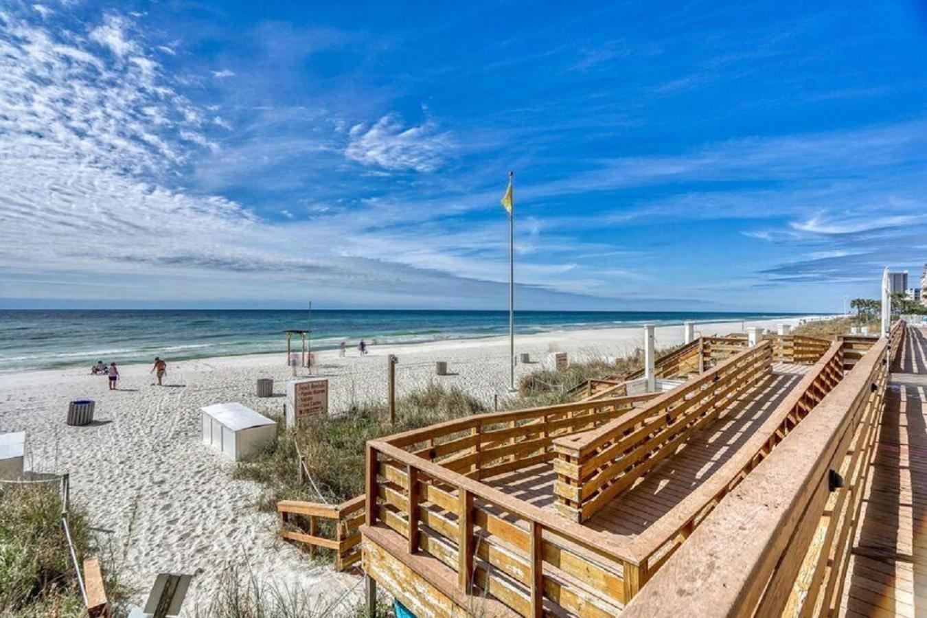 Beachfront Spacious Renovated Condo - Pools, Hot Hub, Spa - Walk To Pier Park In Pcb Панама-Сити Экстерьер фото